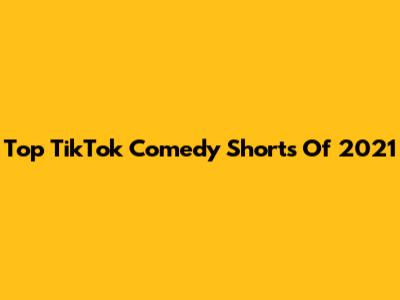 Top TikTok Comedy Shorts Of 2021